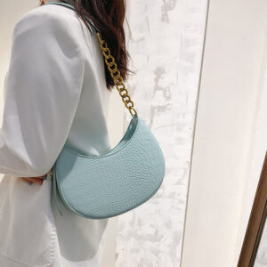 Casual French Armpit Bag Fashion Texture Chain Shoulder Bag